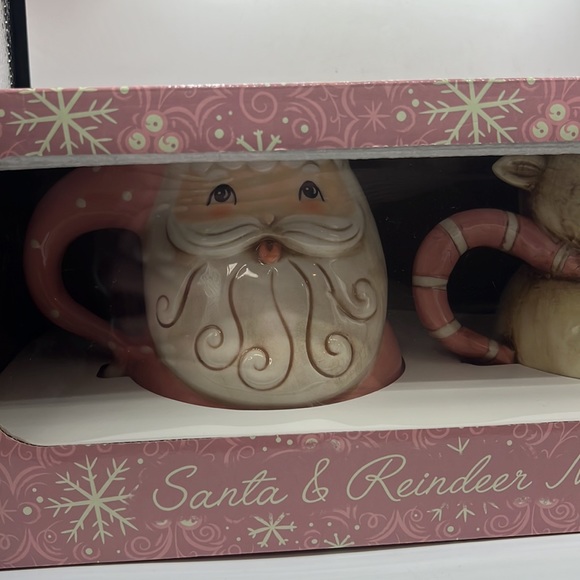 Johanna Parker Santa & REINDEER mug set - Picture 3 of 3